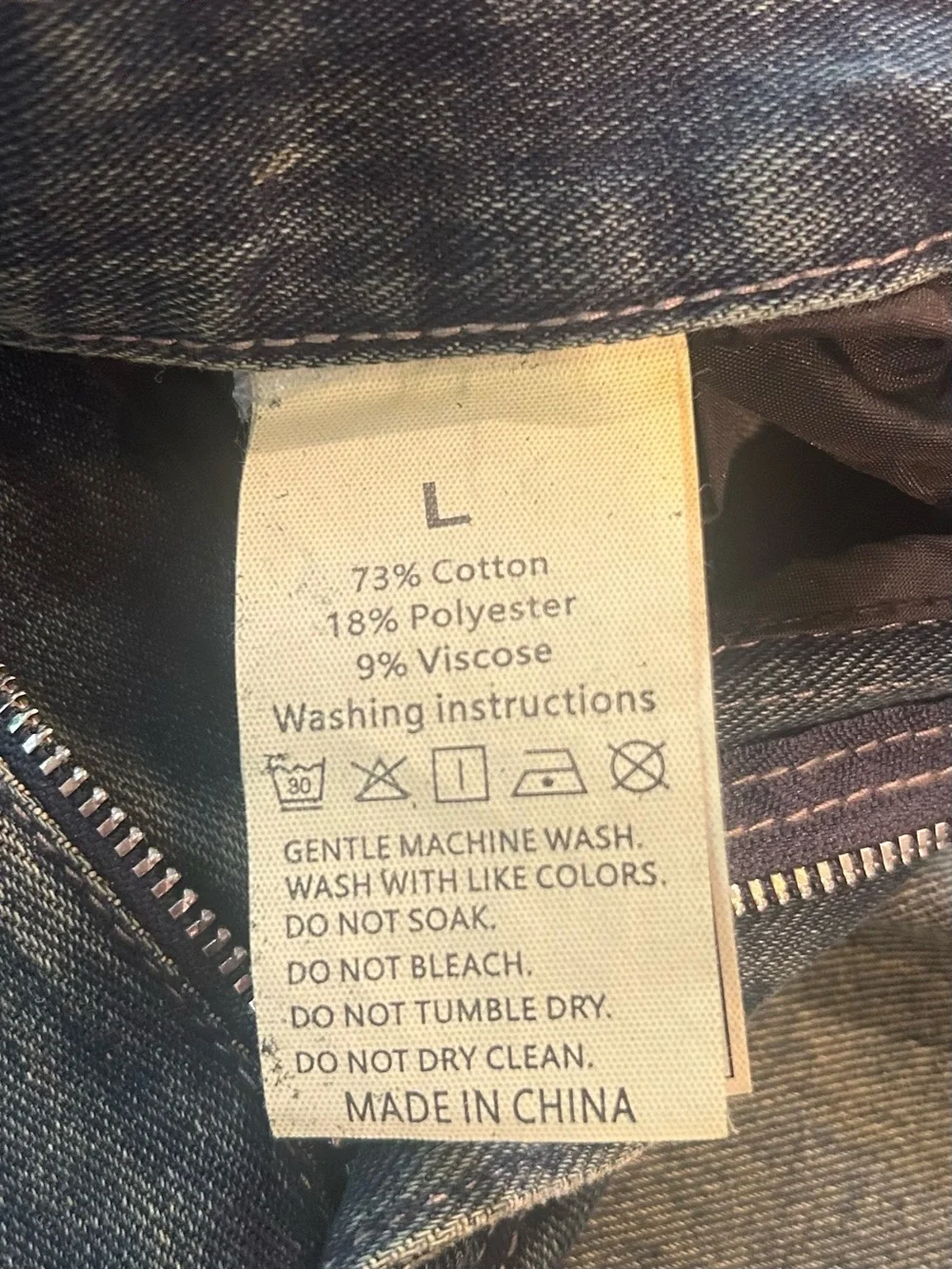 Men's Wide-Leg Dark Blue Denim Jeans 5-Pocket Zip Button Solid